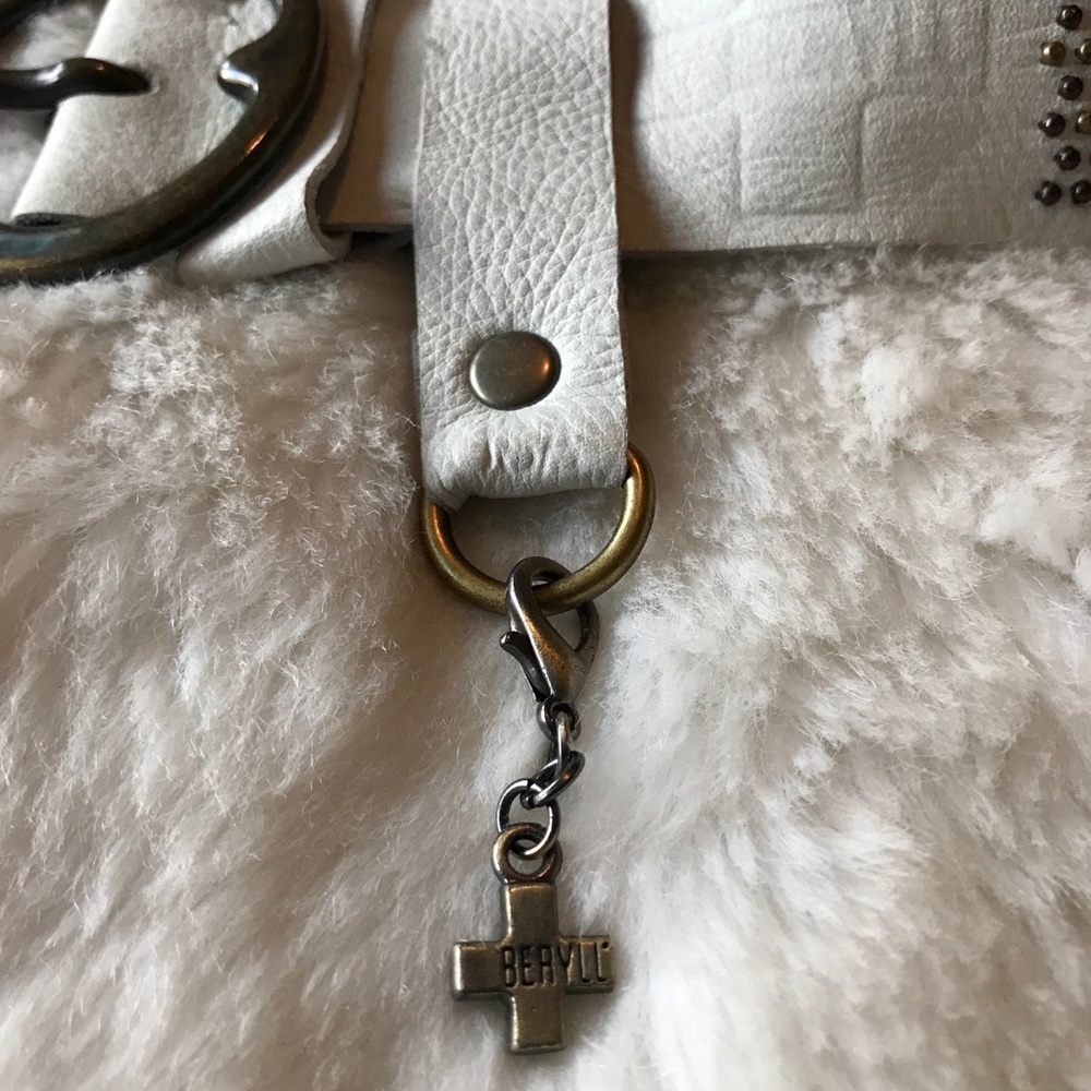 BERYLL Leather Studded Belt - Picture 3 of 8